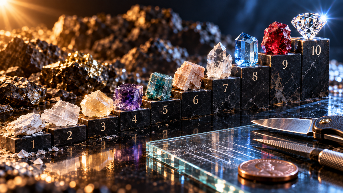 Mohs Hardness Scale Explained: Why Diamond Is 10 and Ruby Is 9