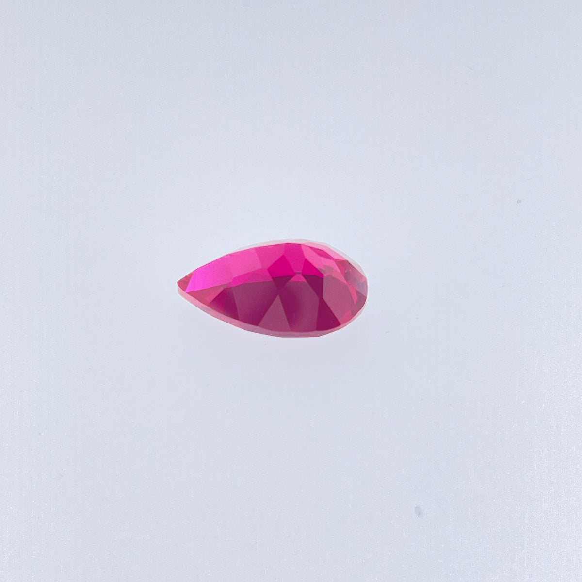 ~12ct Pigeon Blood Red Ruby | Drop Pear Cut | 12 × 18 mm | Gemdrop® Verified