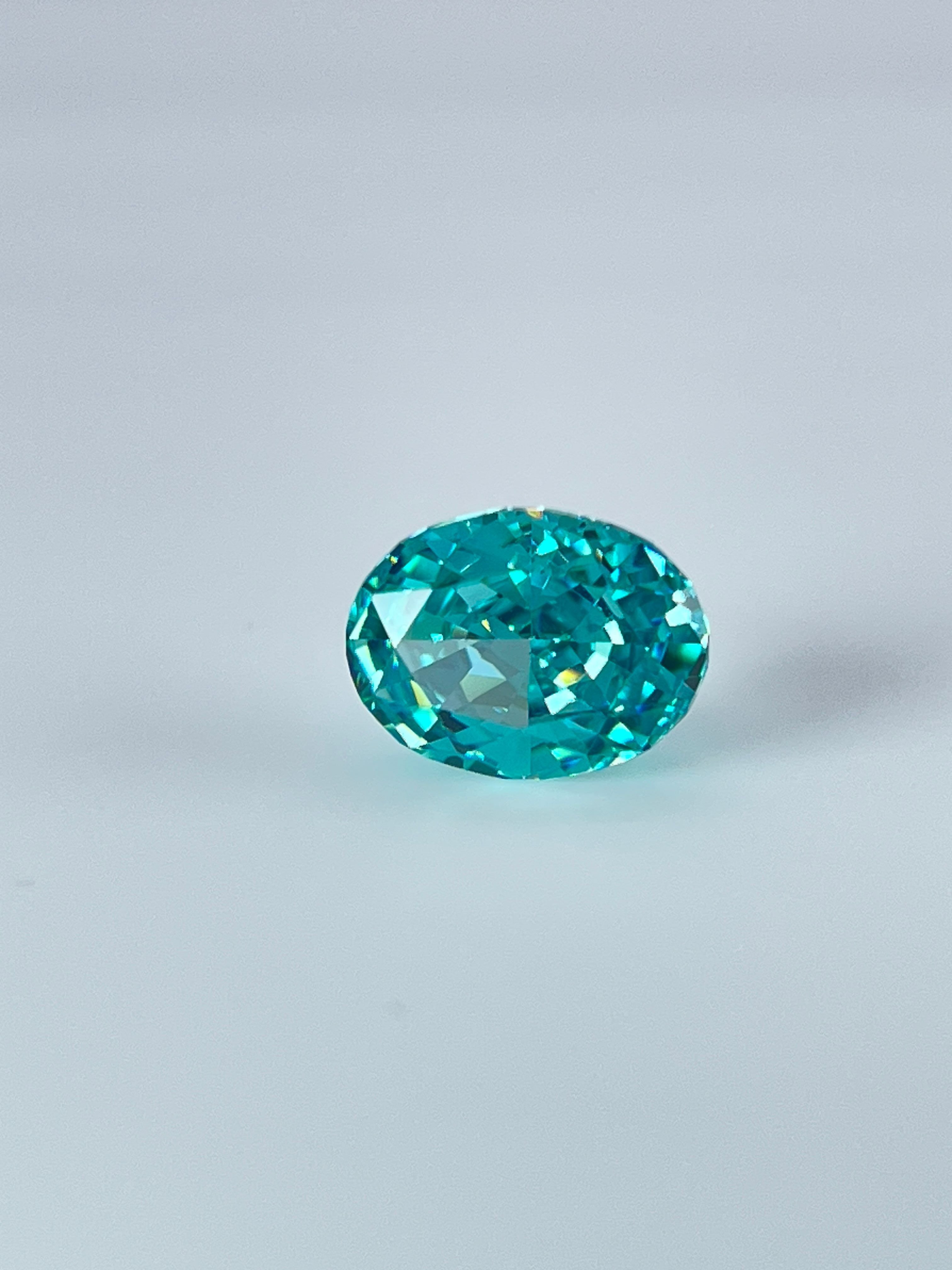 Ice Cut Oval Cubic Zirconia – Ocean Collection 6 x 8 mm ~2.5ct