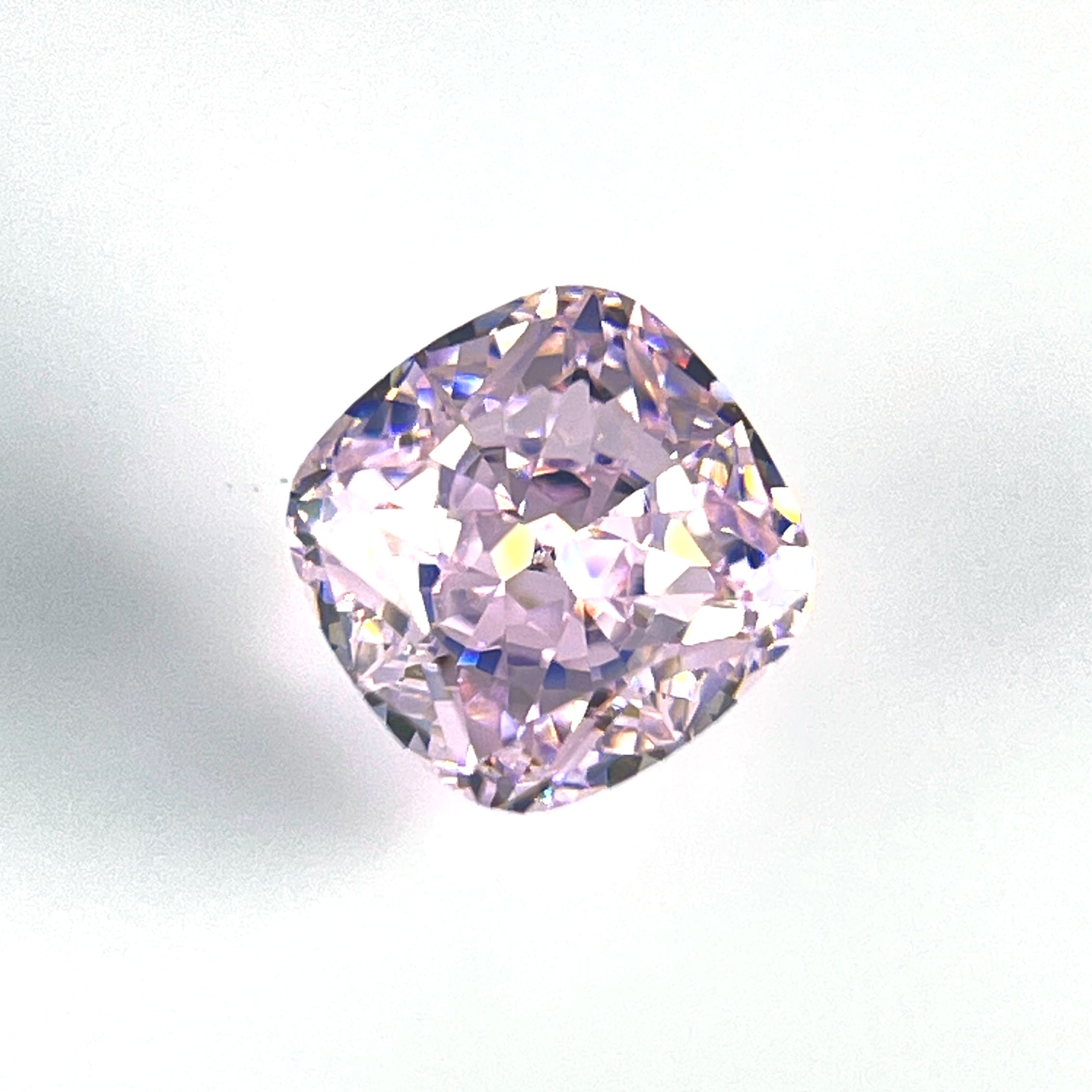 Ice Cut Cubic Zirconia – Cushion Cut 7 x 7 mm ~3.5ct