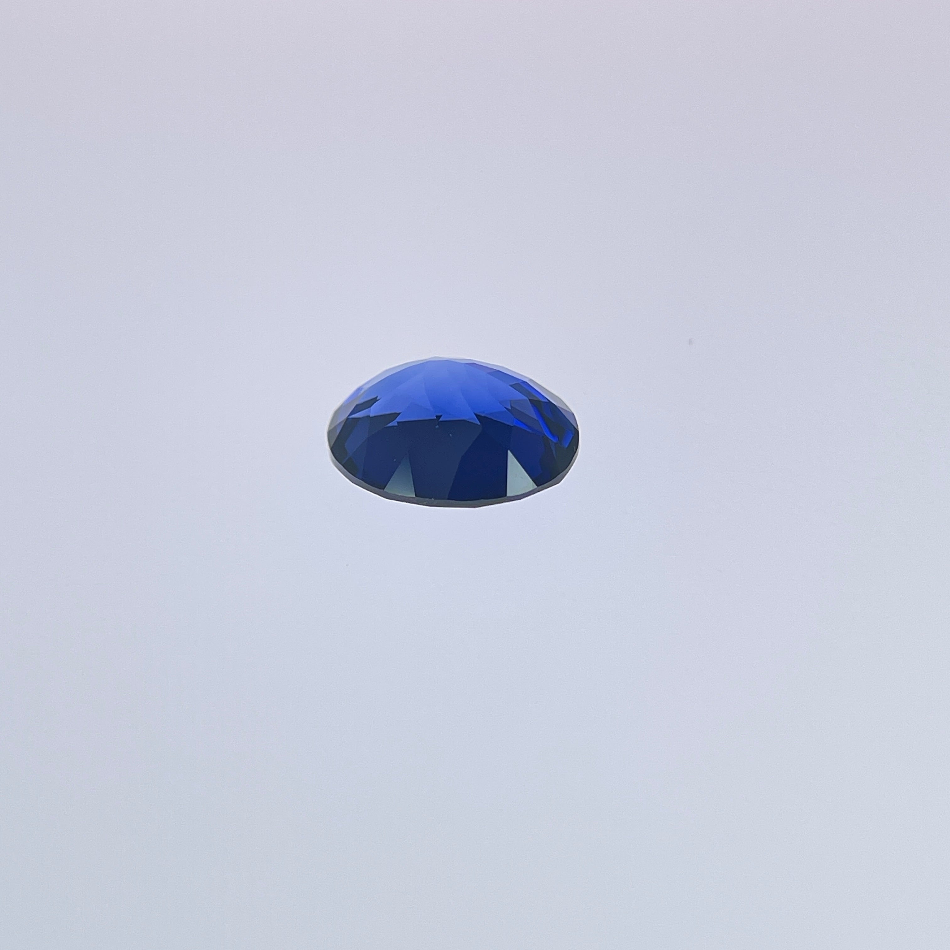 ~6.5 ct Cornflower Blue Sapphire | Oval Cut | 10 × 12 mm | Gemdrop® Verified