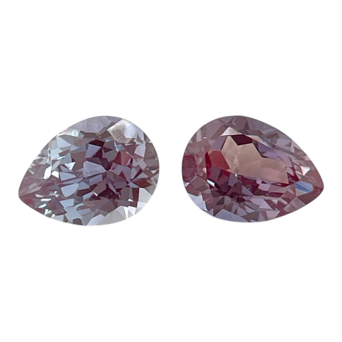 ~1.3 ct Purple–Green Colour Change Alexandrite [chrysoberyl] | Drop Cut | 6x8 mm | Gemdrop® Verified