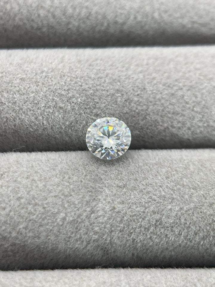 1 Carat Round Brilliant VVS1 D Moissanite Space Diamond | 6.5mm | + GRA Report & Warranty | GemDrop® Verified