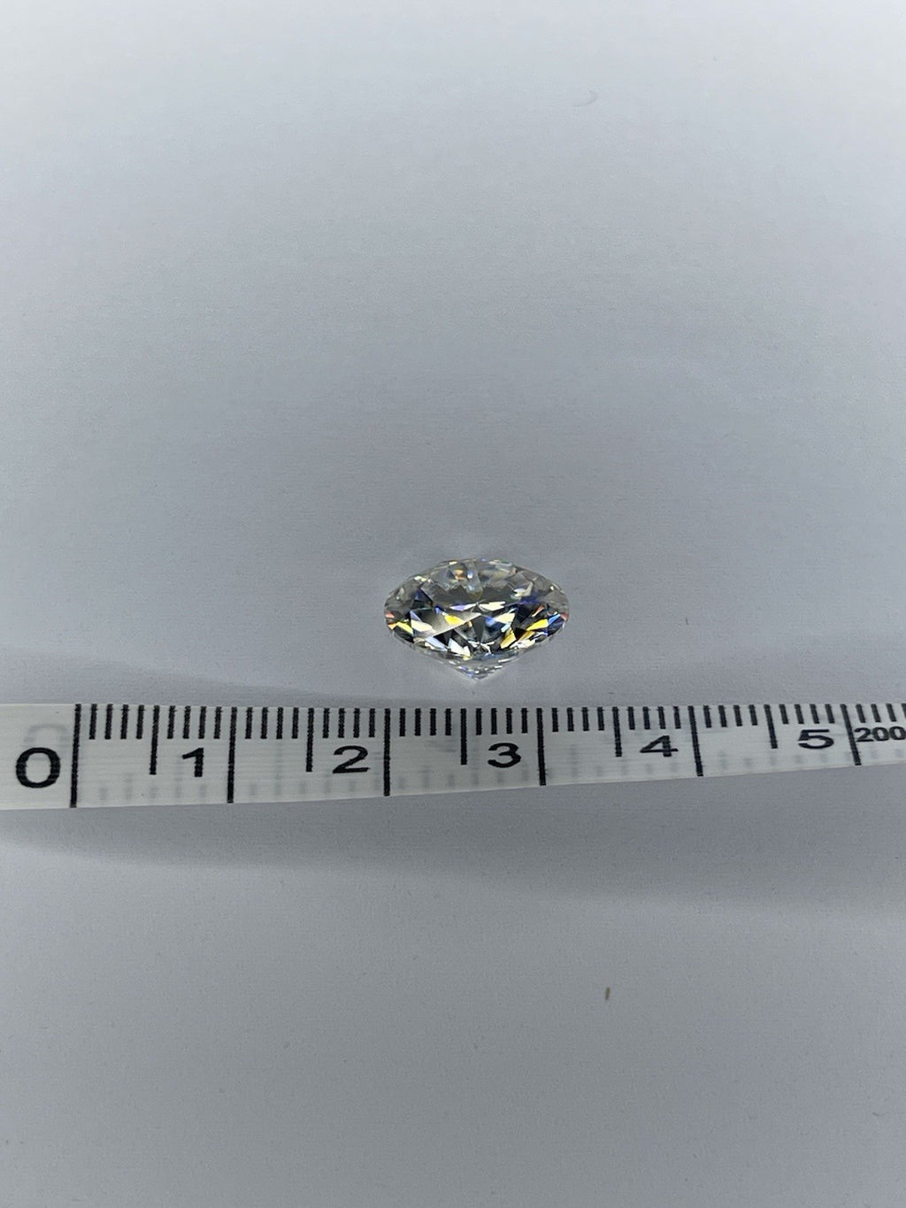 6 Carat Round Brilliant VVS1 D Moissanite Space Diamond | 12 mm | + GRA Report & Warranty | Gemdrop® Verified