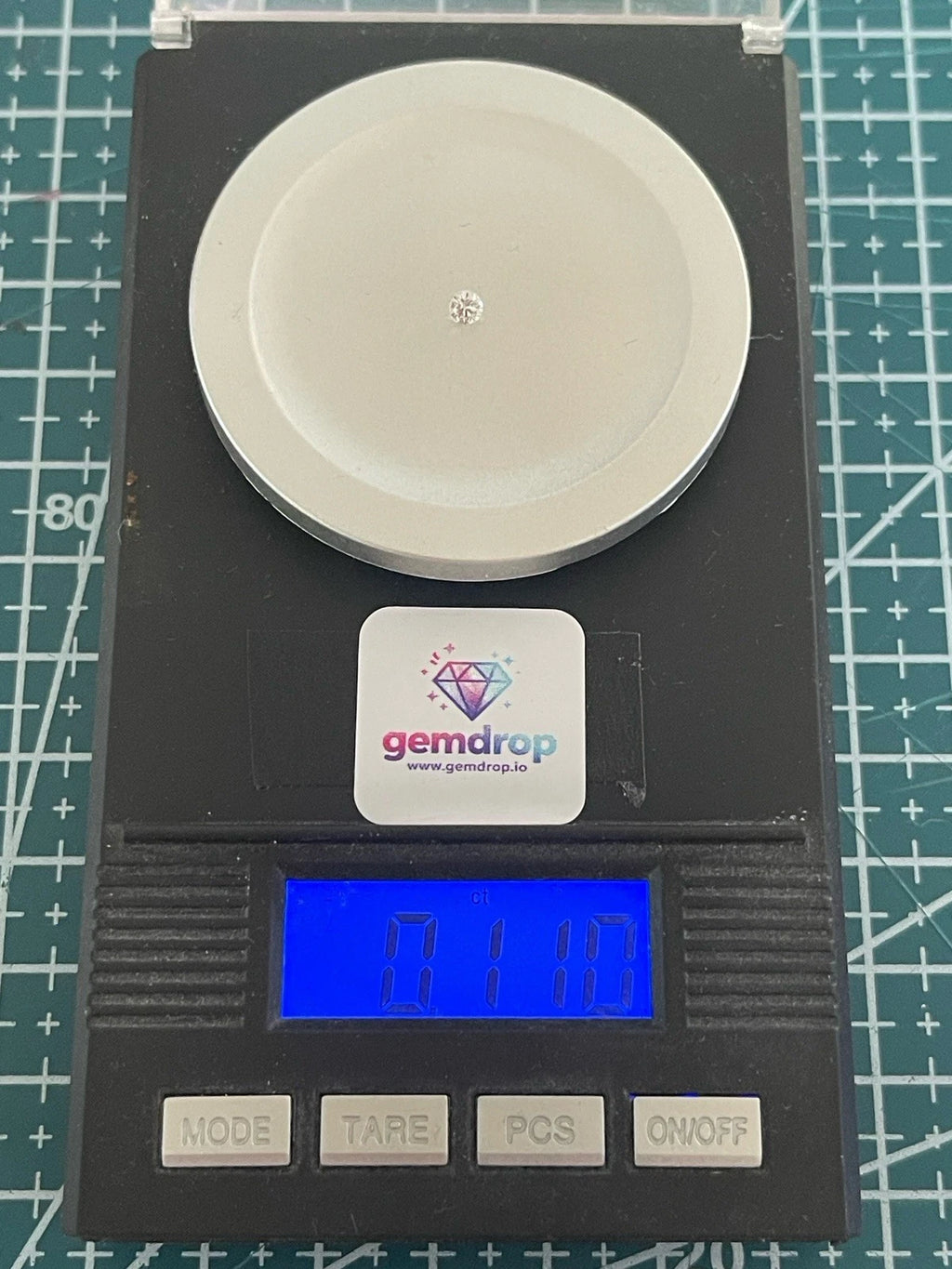 3mm Round Brilliant HPHT Lab-Grown Diamond | 0.1ct | DEF Colour | VVS Clarity | GemDrop® Verified
