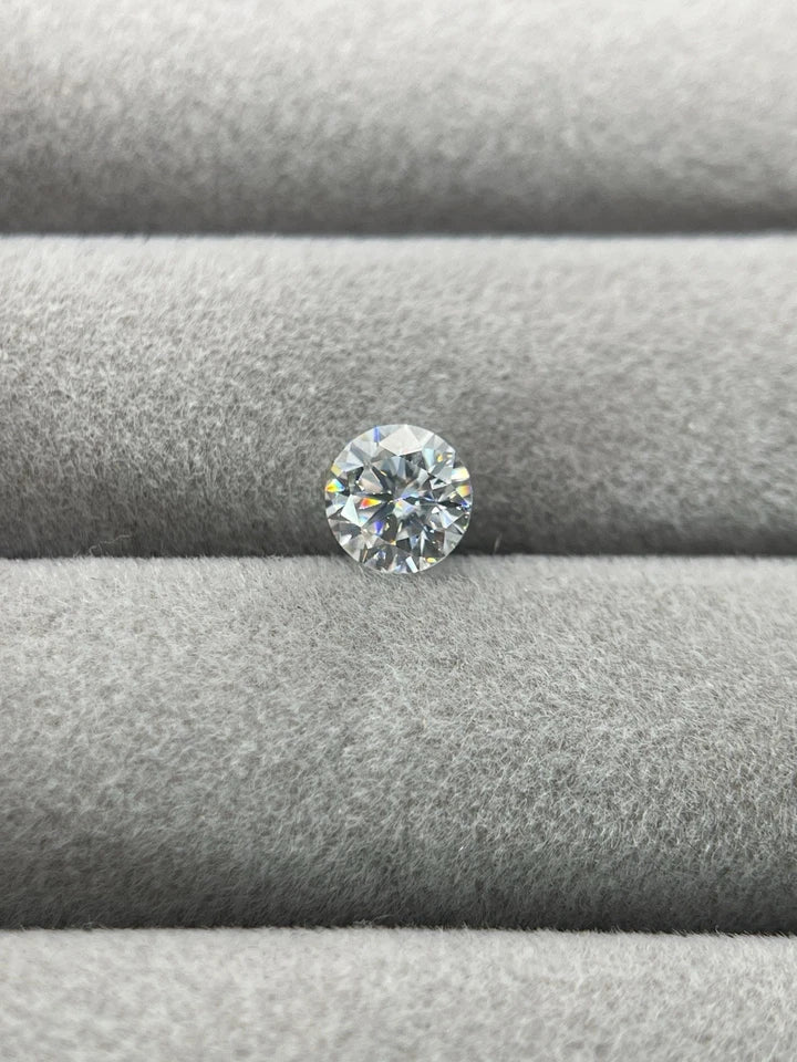 1 Carat Round Brilliant VVS1 D Moissanite Space Diamond | 6.5mm | + GRA Report & Warranty | GemDrop® Verified