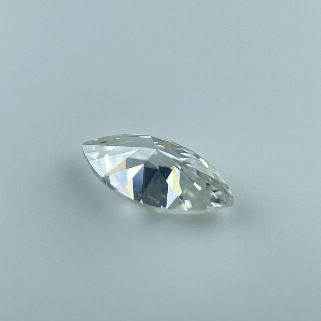 1 Carat Marquise VVS1 D Moissanite Space Diamond | 5x10mm | + GRA Report & Warranty | GemDrop® Verified