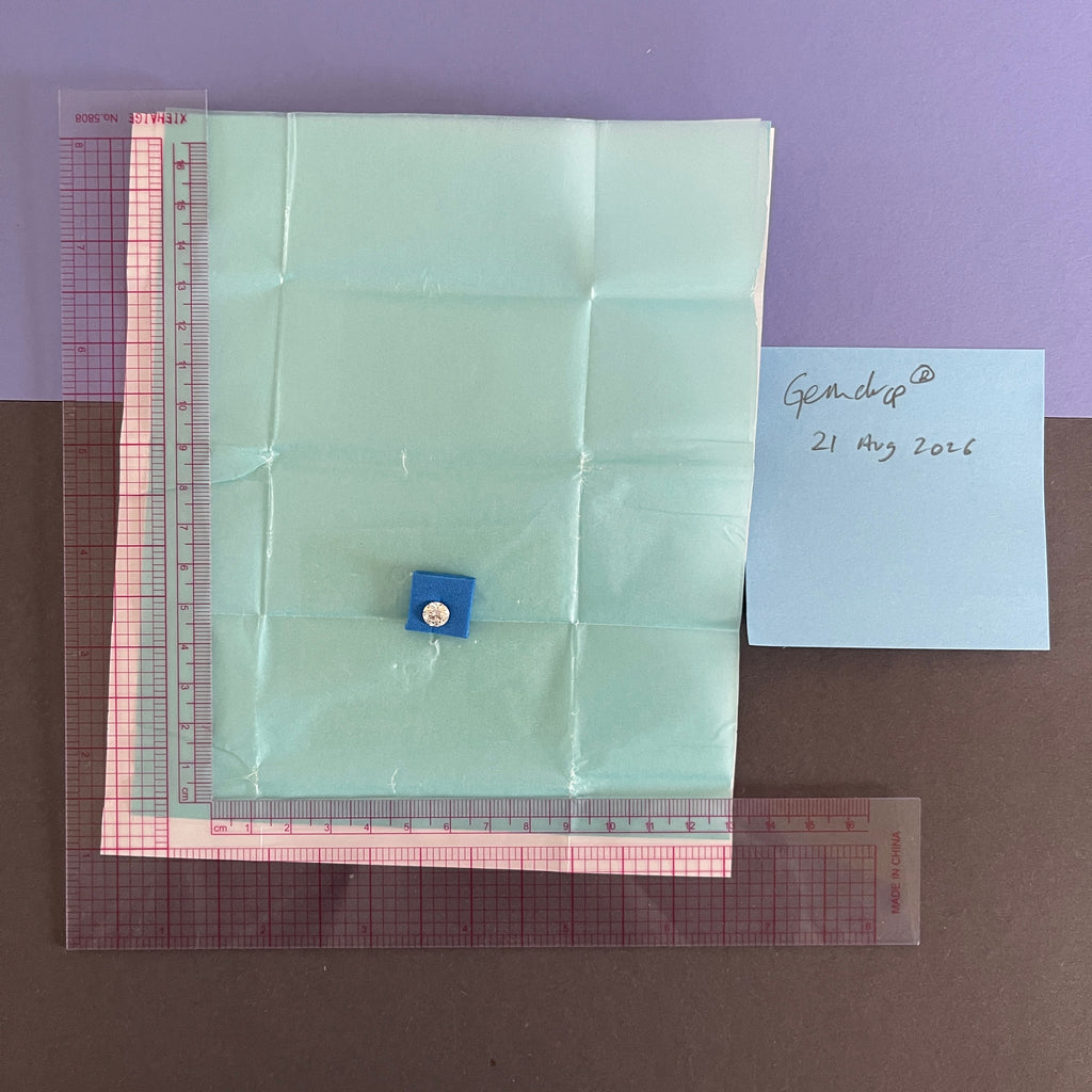 1.01ct Round Brilliant Cut  | VS1 D HPHT Lab Diamond | IGI  Report | 2EX + Ideal Cut | Gemdrop® Verified