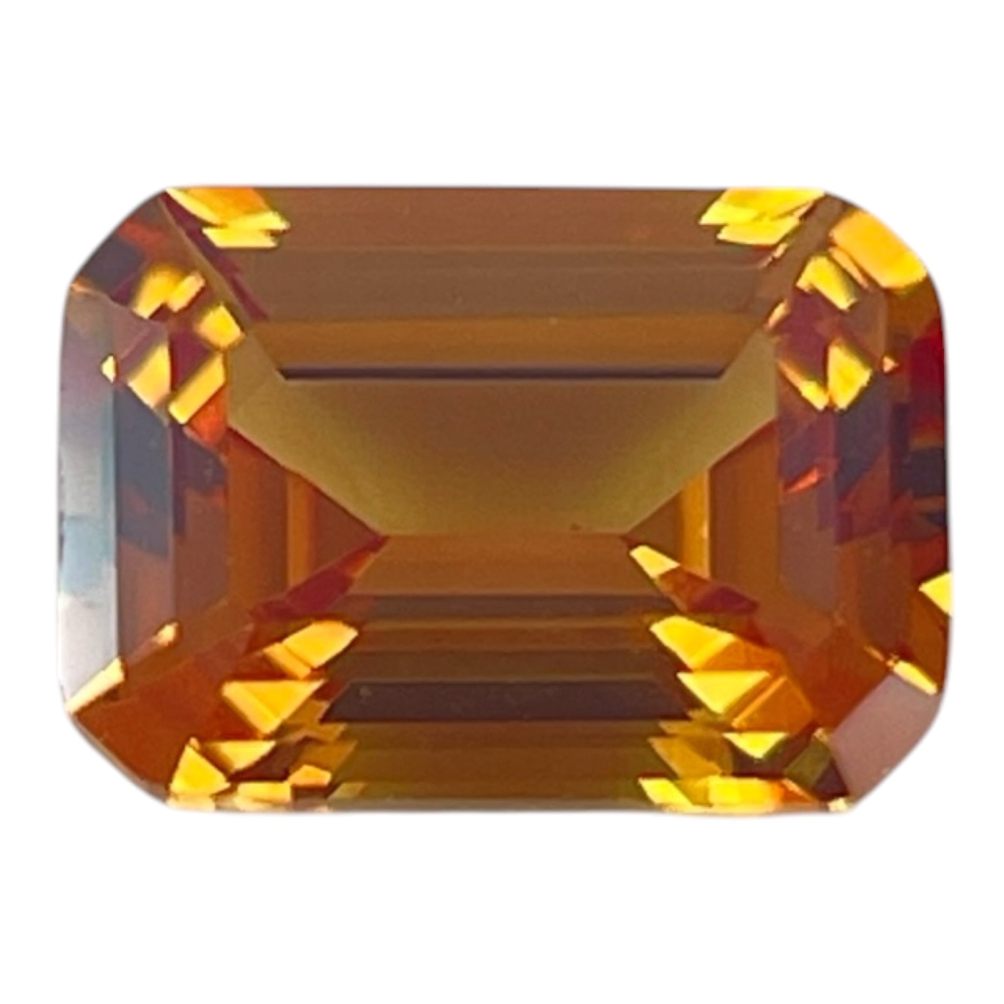 ~1ct Emerald Cut 5x7 mm | Multicolour | Gemdrop® Verified