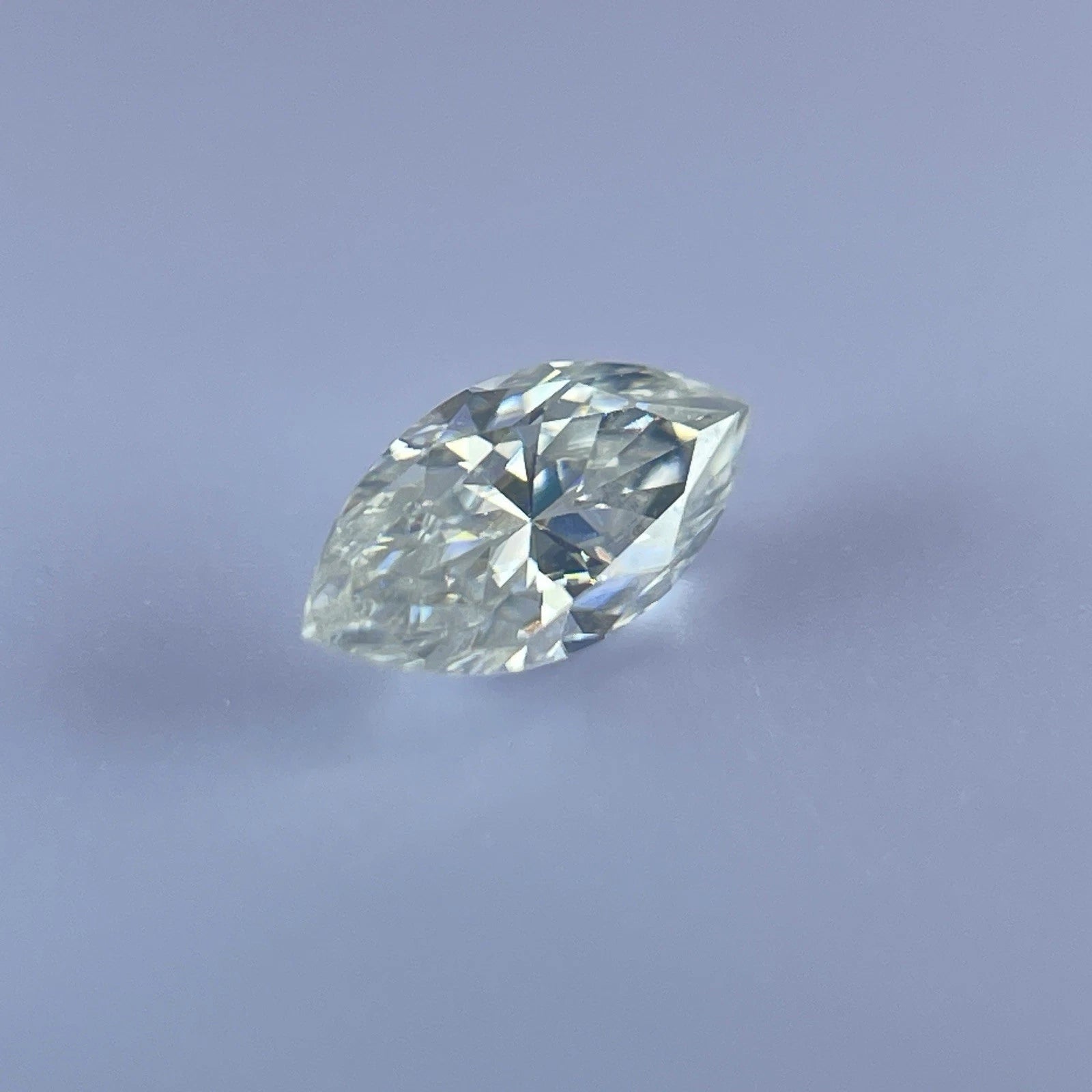 1 Carat Marquise VVS1 D Moissanite Space Diamond | 5x10mm | + GRA Report & Warranty | GemDrop® Verified