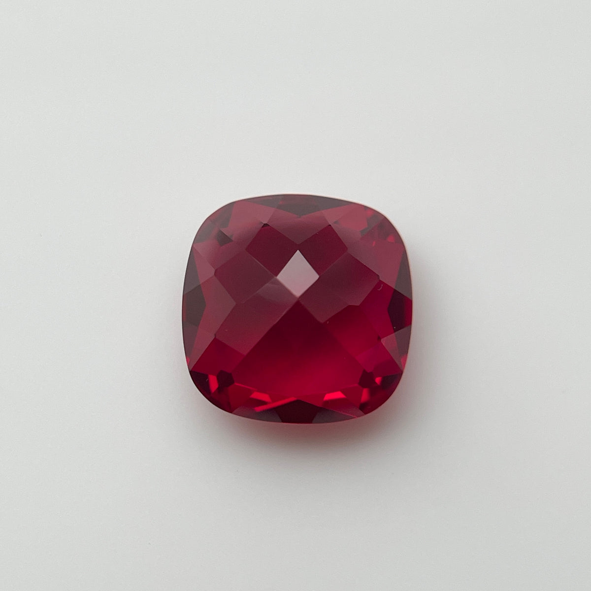 12, 15 & 17 Carat Pigeon Blood Red Ruby | Cushion Cut | Gemdrop® Verified