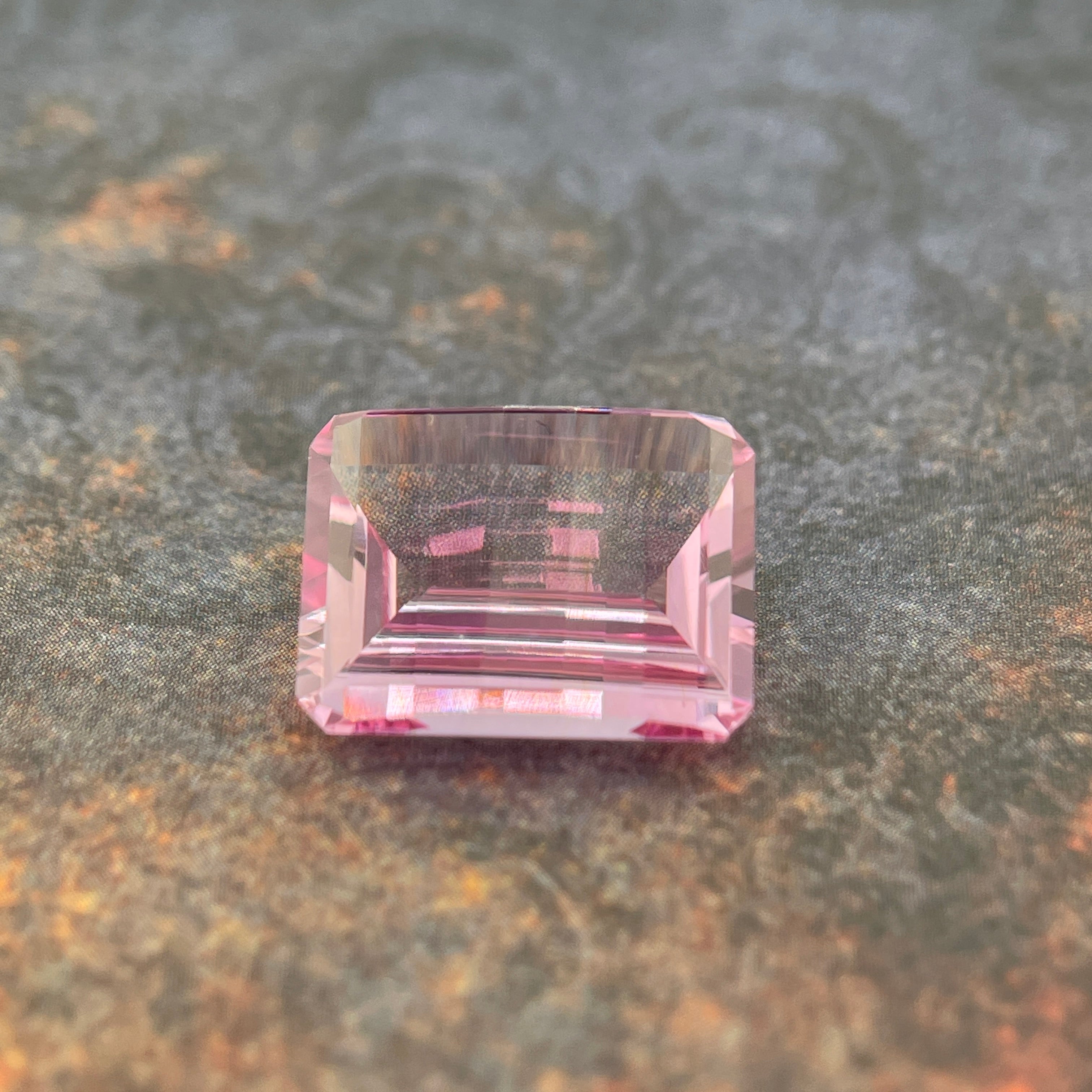 ~14.125ct Seductive Pink Sapphire | Pixel Cut | 12x16 mm | Gemdrop® Verified