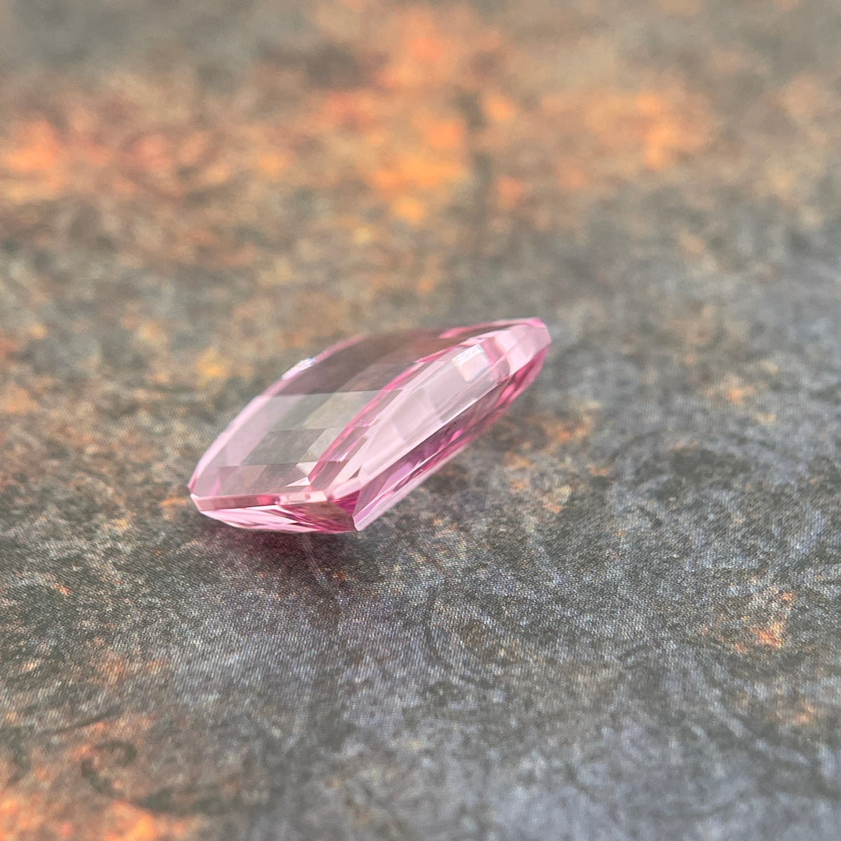 ~14.125ct Seductive Pink Sapphire | Pixel Cut | 12x16 mm | Gemdrop® Verified