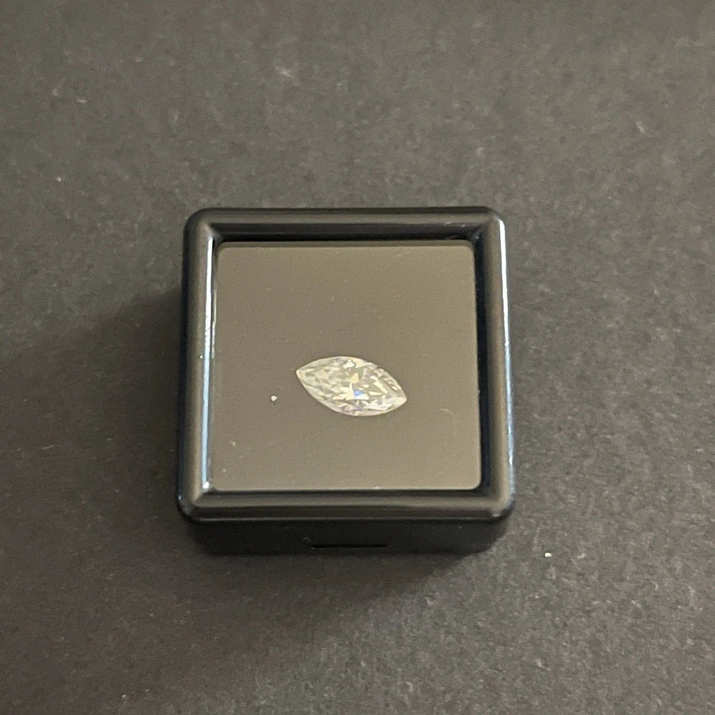 1 Carat Marquise VVS1 D Moissanite Space Diamond | 5x10mm | + GRA Report & Warranty | GemDrop® Verified