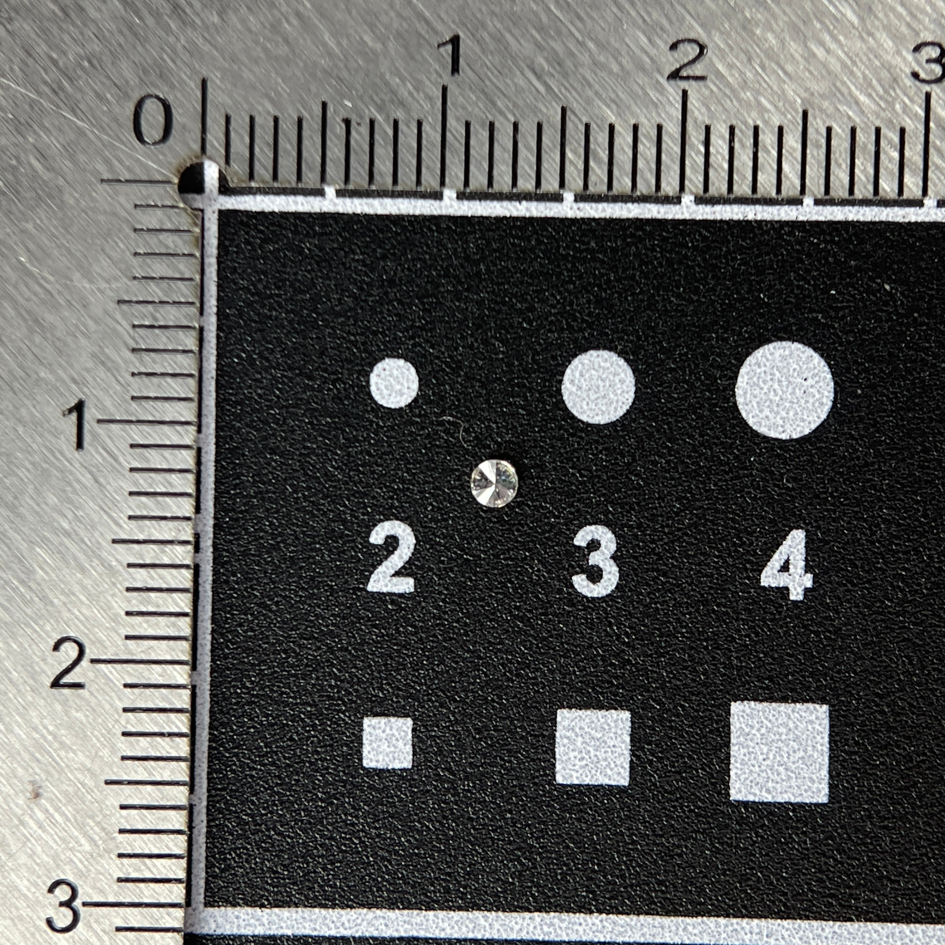 2 mm VVS1 D Space Diamond™ Moissanite | Round Brilliant Cut | Gemdrop® Verified