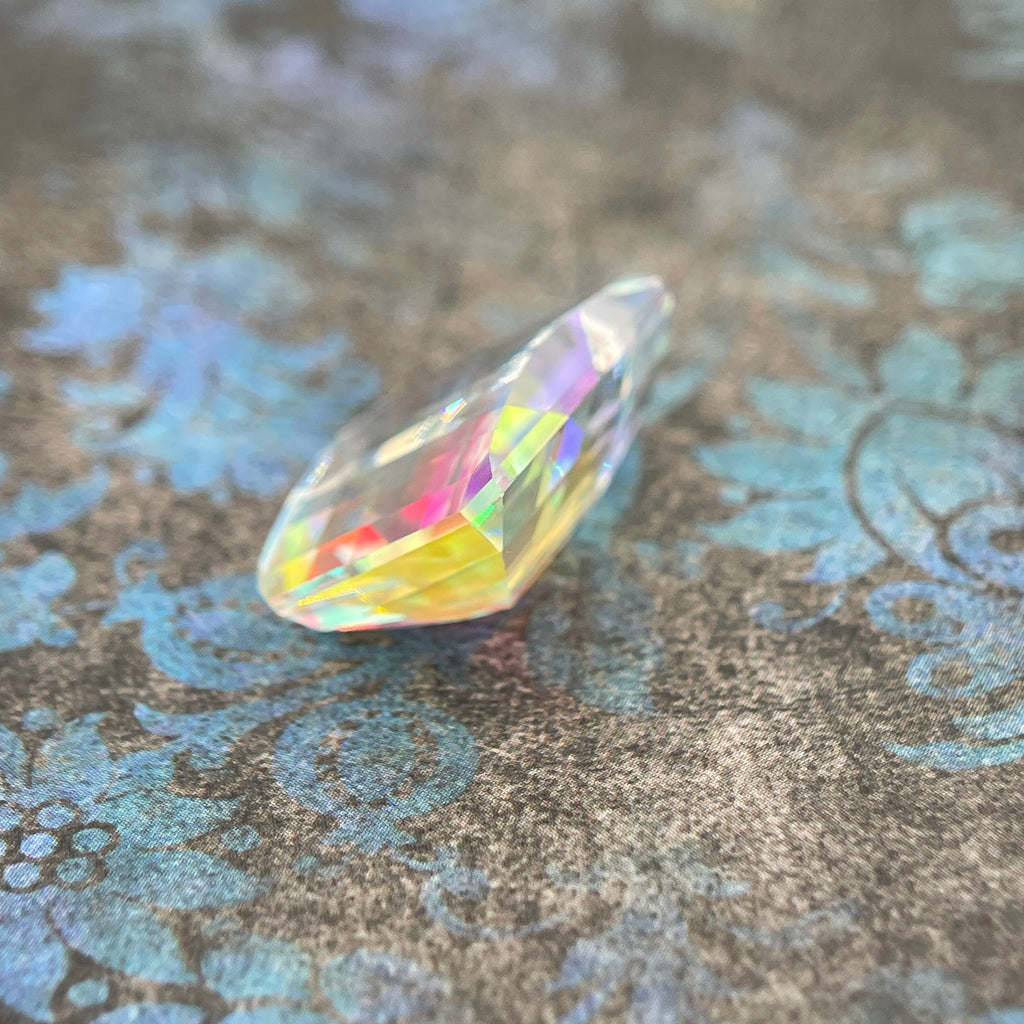 20.025ct Mystic Quartz | Pixel Cut | 15x20 mm | Gemdrop® Verified