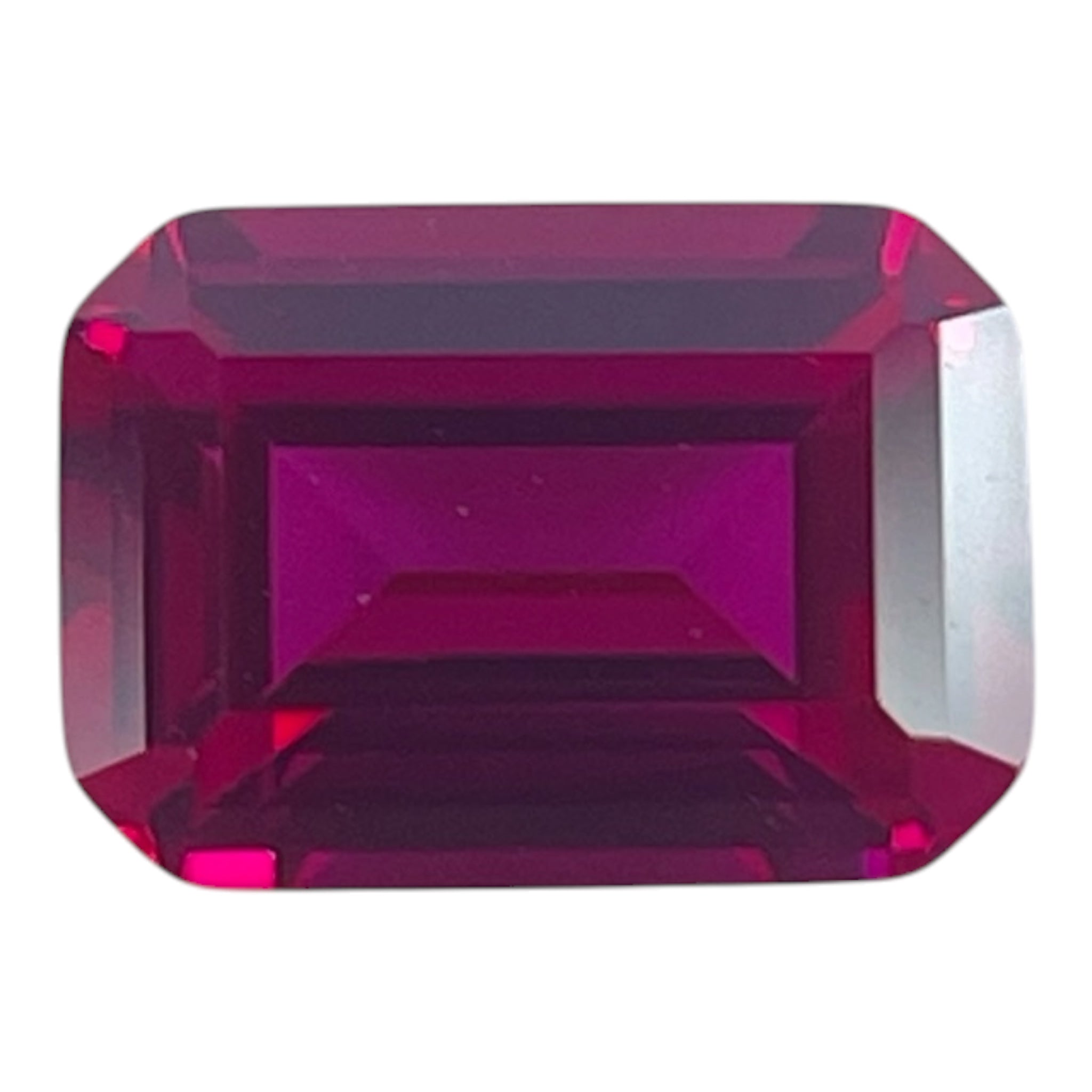 ~1ct Emerald Cut 5x7 mm | Multicolour | Gemdrop® Verified