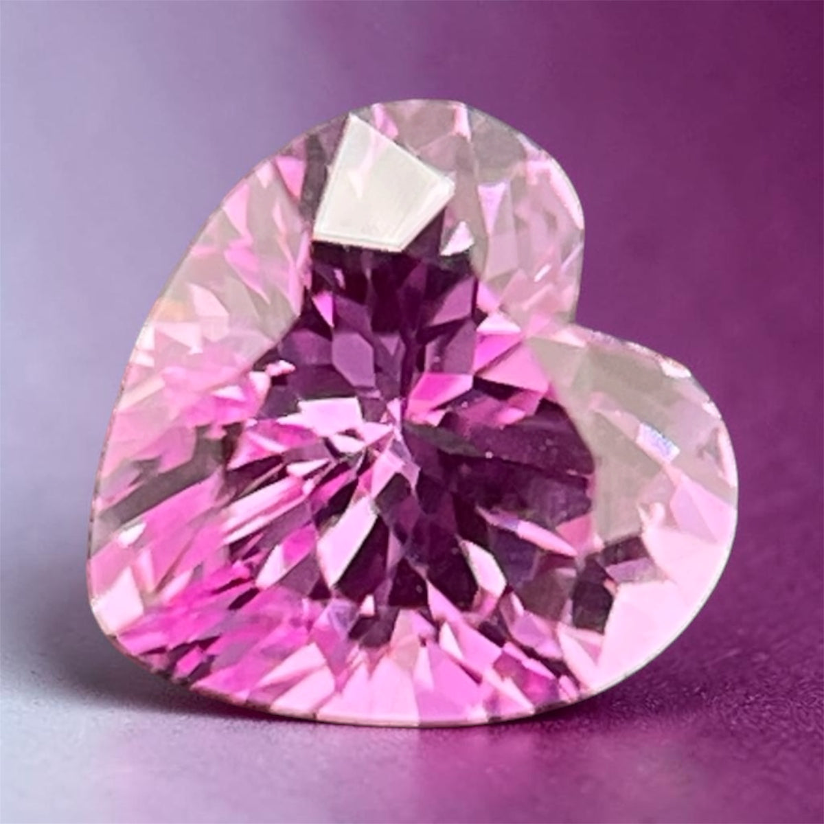 Heart Cut Sapphire & Ruby 6x6 mm ~1ct | 8 Colours | Gemdrop® Verified