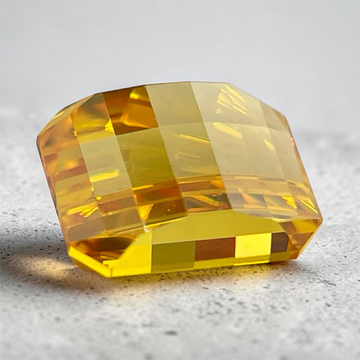 8 × 10 mm Pixel Cut Cubic Zirconia | Choice of Colours | Gemdrop® Verified