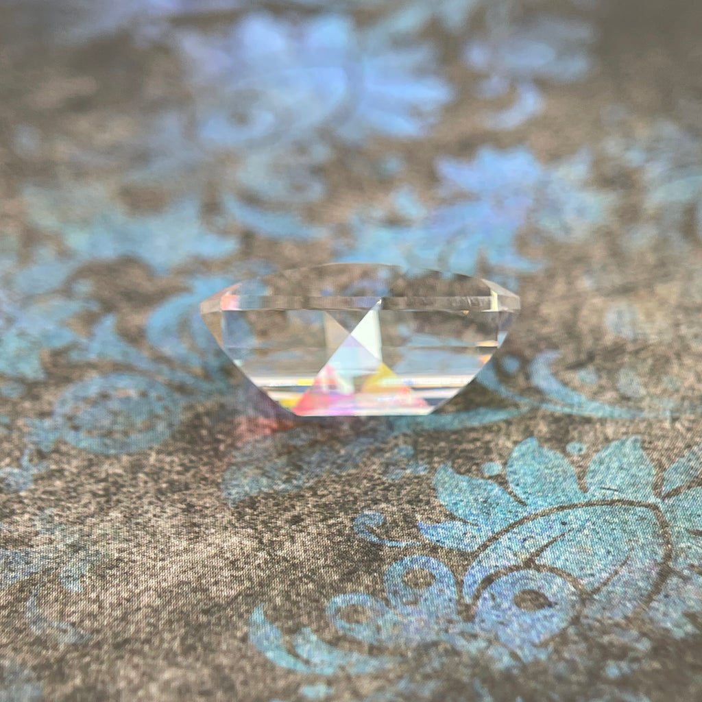 20.025ct Mystic Quartz | Pixel Cut | 15x20 mm | Gemdrop® Verified