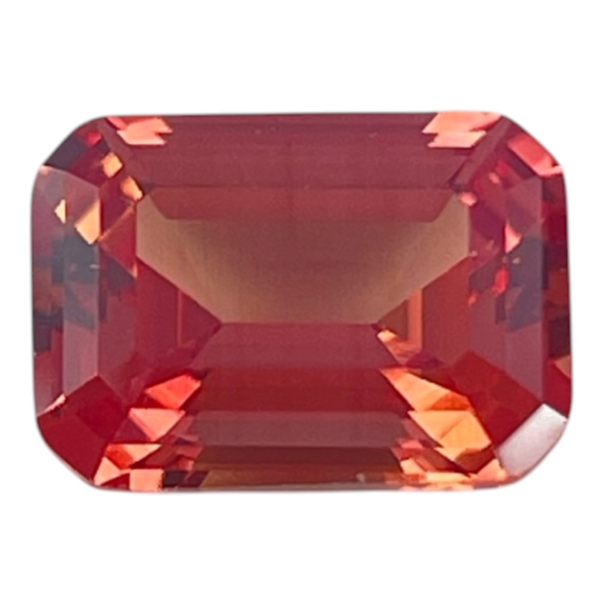 ~1ct Emerald Cut 5x7 mm | Multicolour | Gemdrop® Verified