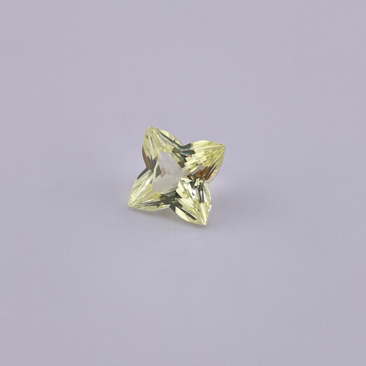 ~3ct Sapphire | Louis Vuitton Monogram Star Fantasy Cut | 8 × 8 mm | Multiple Colours | Gemdrop® Verified