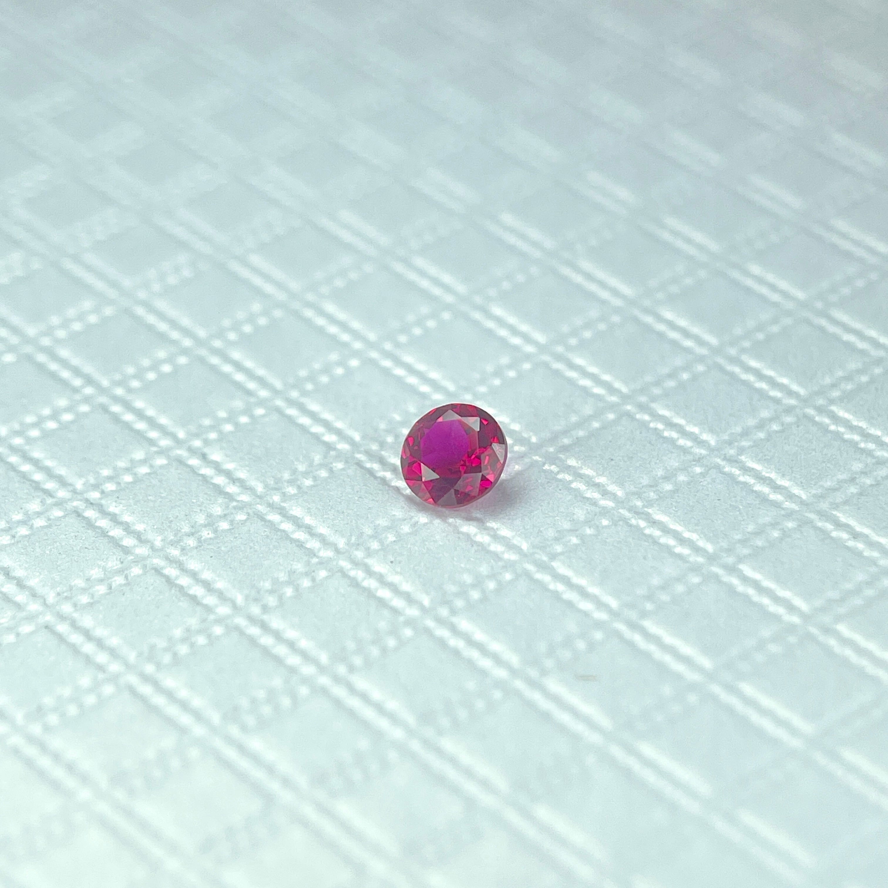 5 mm Sapphire & Ruby | Round Brilliant Cut | ~0.6 ct | Ruby Red, Royal Blue & Ice White | Gemdrop® Verified