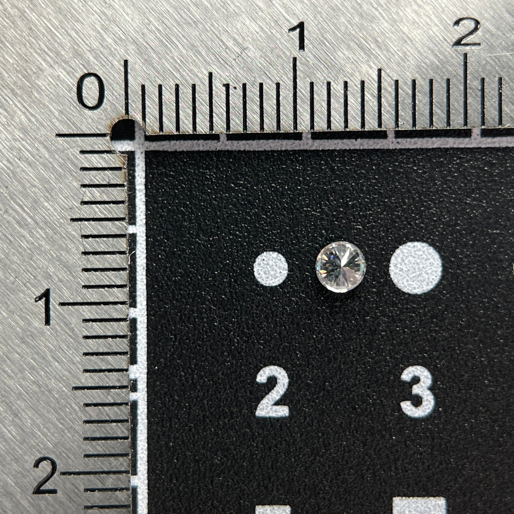 3 mm D VVS1 Space Diamond™ Moissanite | Round Brilliant Cut | Gemdrop® Verified