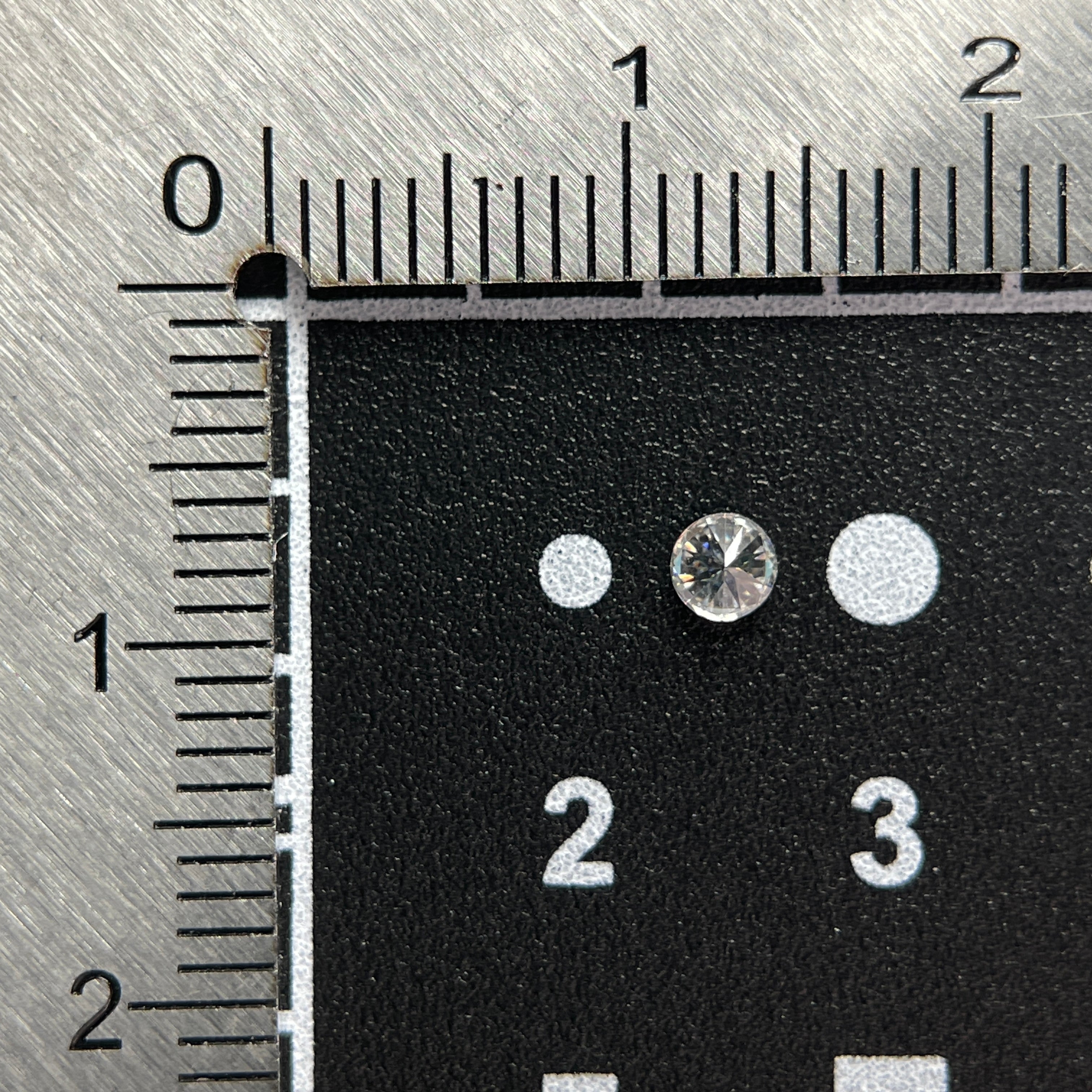 3 mm D VVS1 Space Diamond™ Moissanite | Round Brilliant Cut | Gemdrop® Verified