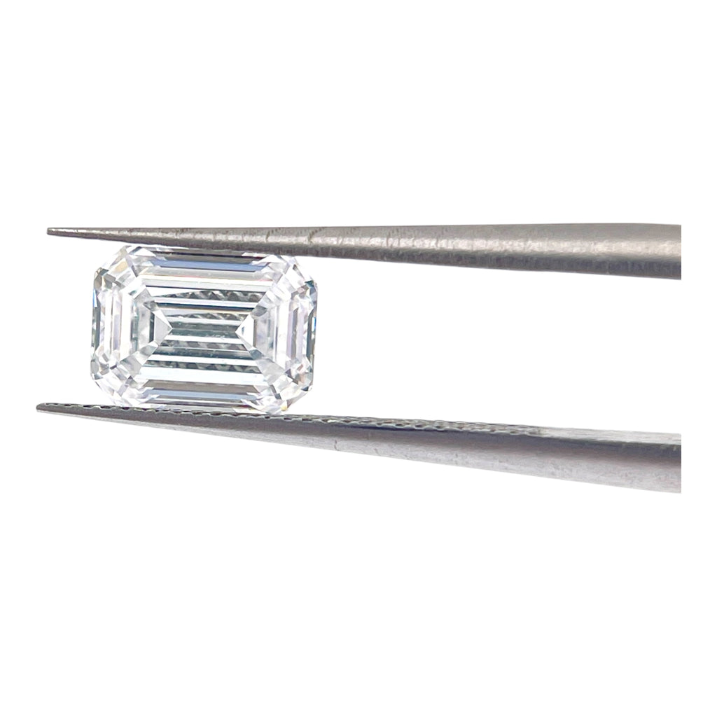 1.52ct Emerald Cut VS1 D HPHT Lab Diamond | IGI  Report | Excellent Polish & Excellent Symmetry | Gemdrop® Verified