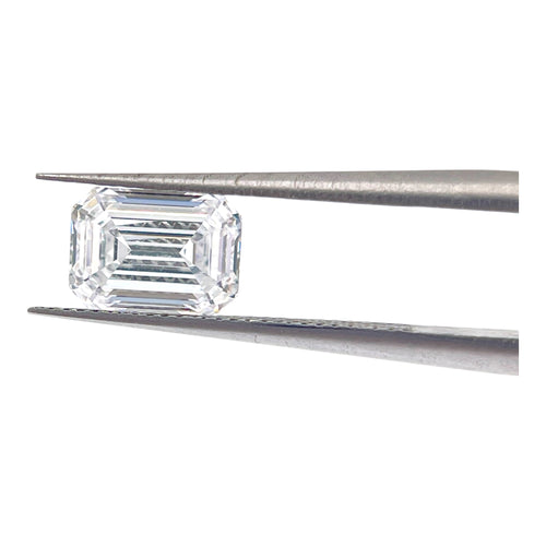 1.52ct Emerald Cut VS1 D HPHT Lab Diamond | IGI  Report | Excellent Polish & Excellent Symmetry | Gemdrop® Verified