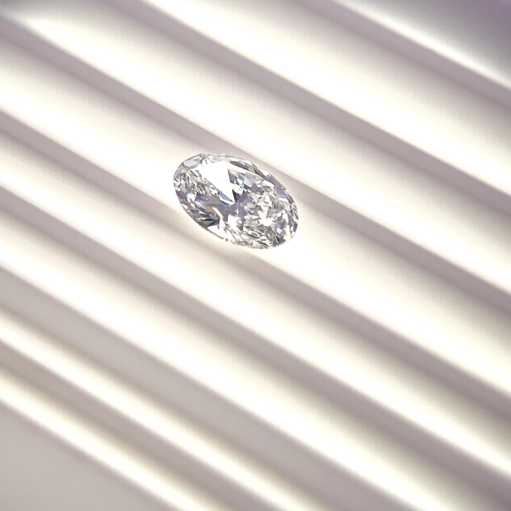 1ct Oval Cut  | VS1 D HPHT Lab Diamond | IGI  Report | Excellent Polish & Excellent Symmetry | Gemdrop® Verified