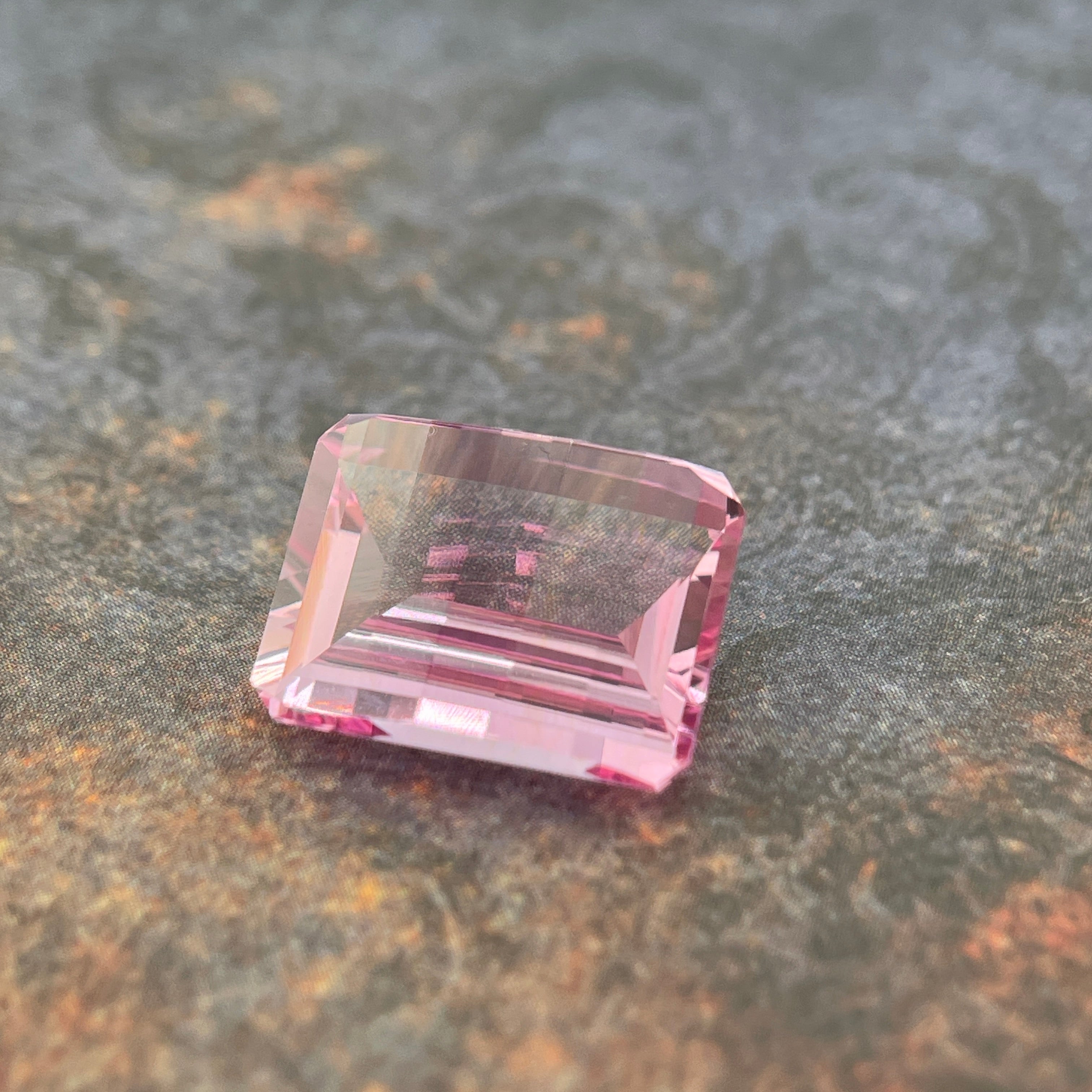 ~14.125ct Seductive Pink Sapphire | Pixel Cut | 12x16 mm | Gemdrop® Verified