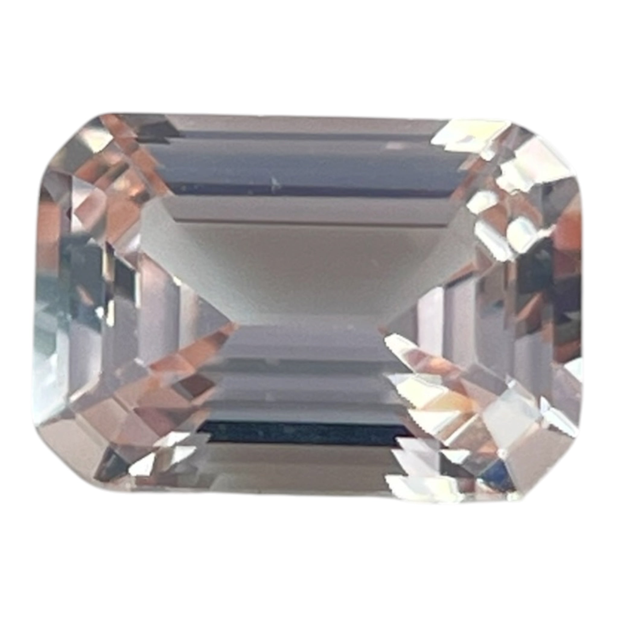 ~1ct Emerald Cut 5x7 mm | Multicolour | Gemdrop® Verified
