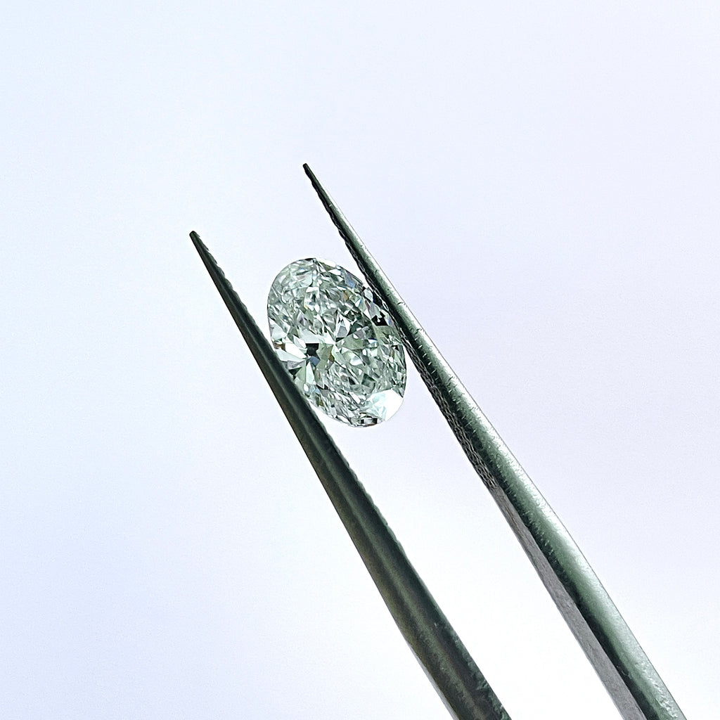 1ct Oval Cut  | VS1 D HPHT Lab Diamond | IGI  Report | Excellent Polish & Excellent Symmetry | Gemdrop® Verified