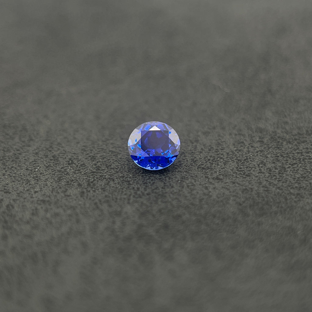 5 mm Sapphire & Ruby | Round Brilliant Cut | ~0.6 ct | Ruby Red, Royal Blue & Ice White | Gemdrop® Verified