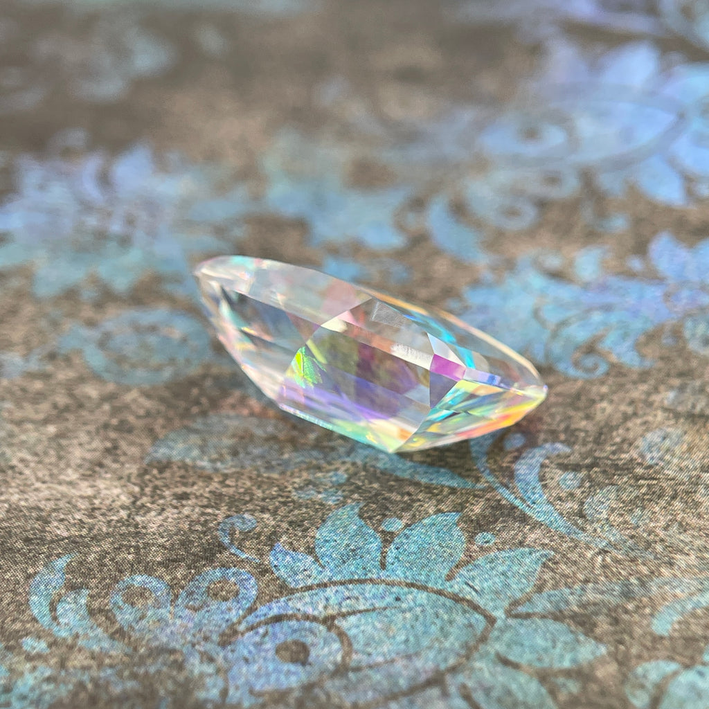 20.025ct Mystic Quartz | Pixel Cut | 15x20 mm | Gemdrop® Verified