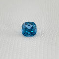Spinelle bleu de Londres ~2,2 ct | Taille coussin | 8 × 8 mm | Vérifié Gemdrop®