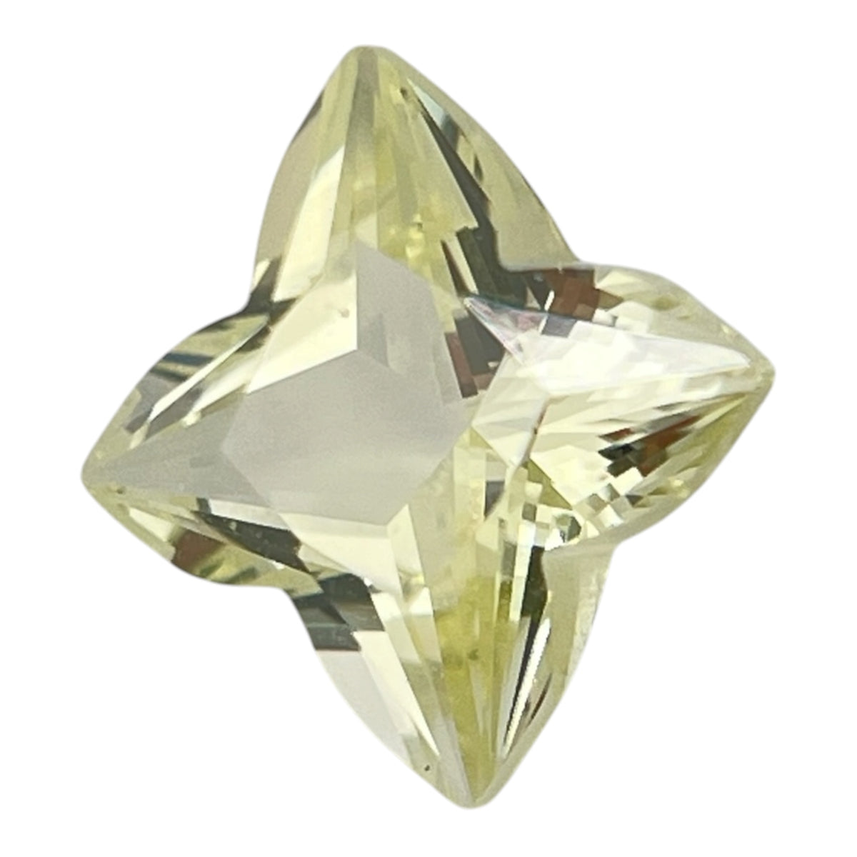 ~3ct Sapphire | Louis Vuitton Monogram Star Fantasy Cut | 8 × 8 mm | Multiple Colours | Gemdrop® Verified