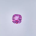 ~15ct Sakura Pink Sapphire | Cushion Cut | 14 × 14 mm | Gemdrop® Verified