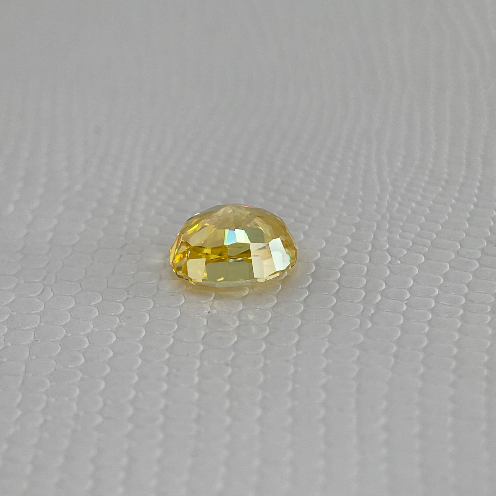 Ice Cut Cubic Zirconia – Honey Yellow Oval Cut 8x10 [6ct] & 7x9 mm [4.2ct]