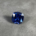 ~12ct Tanzanite Blue Sapphire | Cushion Cut | 12 × 12 mm | Gemdrop® Verified