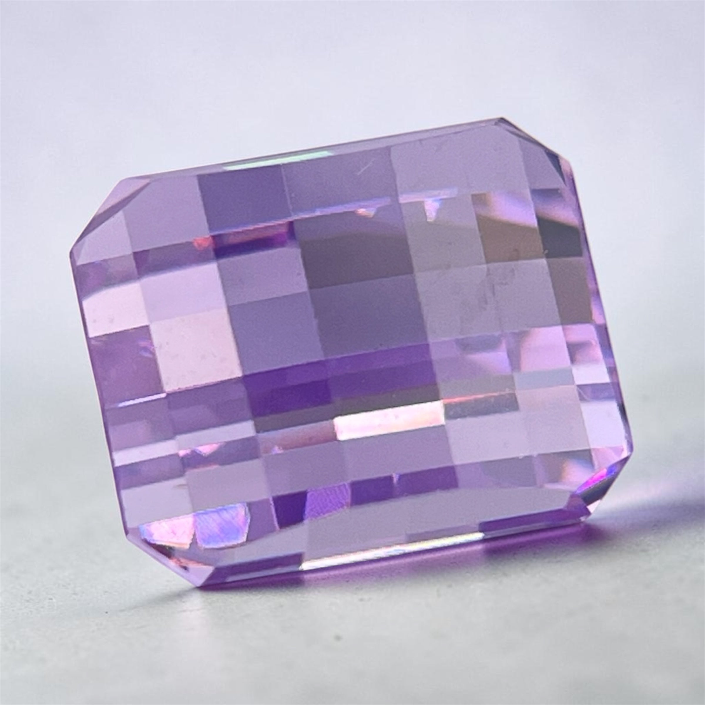 8 × 10 mm Pixel Cut Cubic Zirconia | Choice of Colours | Gemdrop® Verified