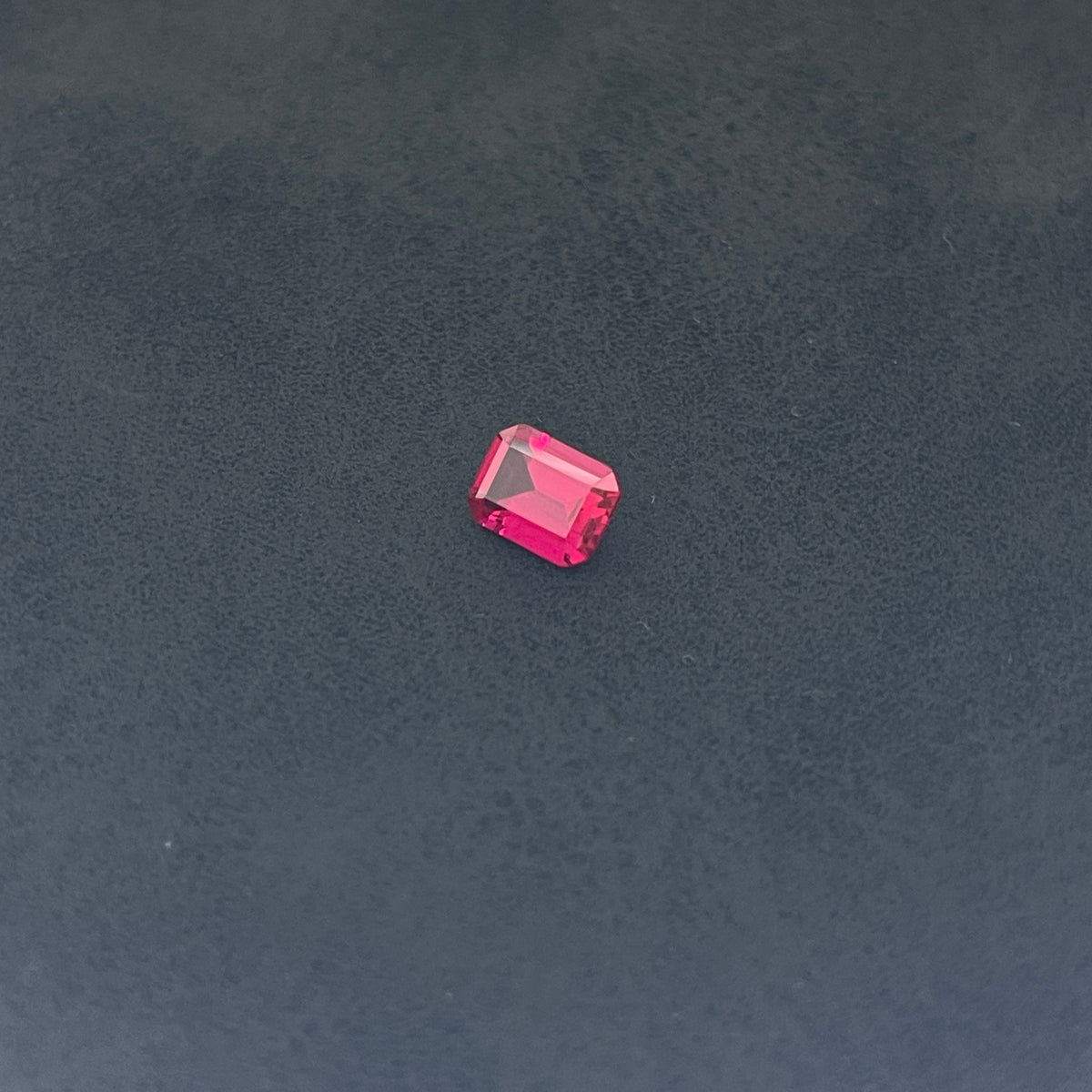 ~1.6ct Pigeon Blood Red Ruby | Emerald Cut | 6x8 mm | Gemdrop® Verified