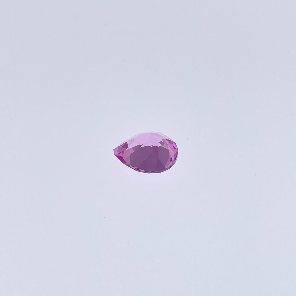 ~9ct Sakura Pink Sapphire | Drop Pear Cut | 12 × 14 mm | Gemdrop® Verified