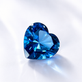 ~3.5ct London Blue Spinel | Heart Cut | 10 × 10 mm | Gemdrop® Verified