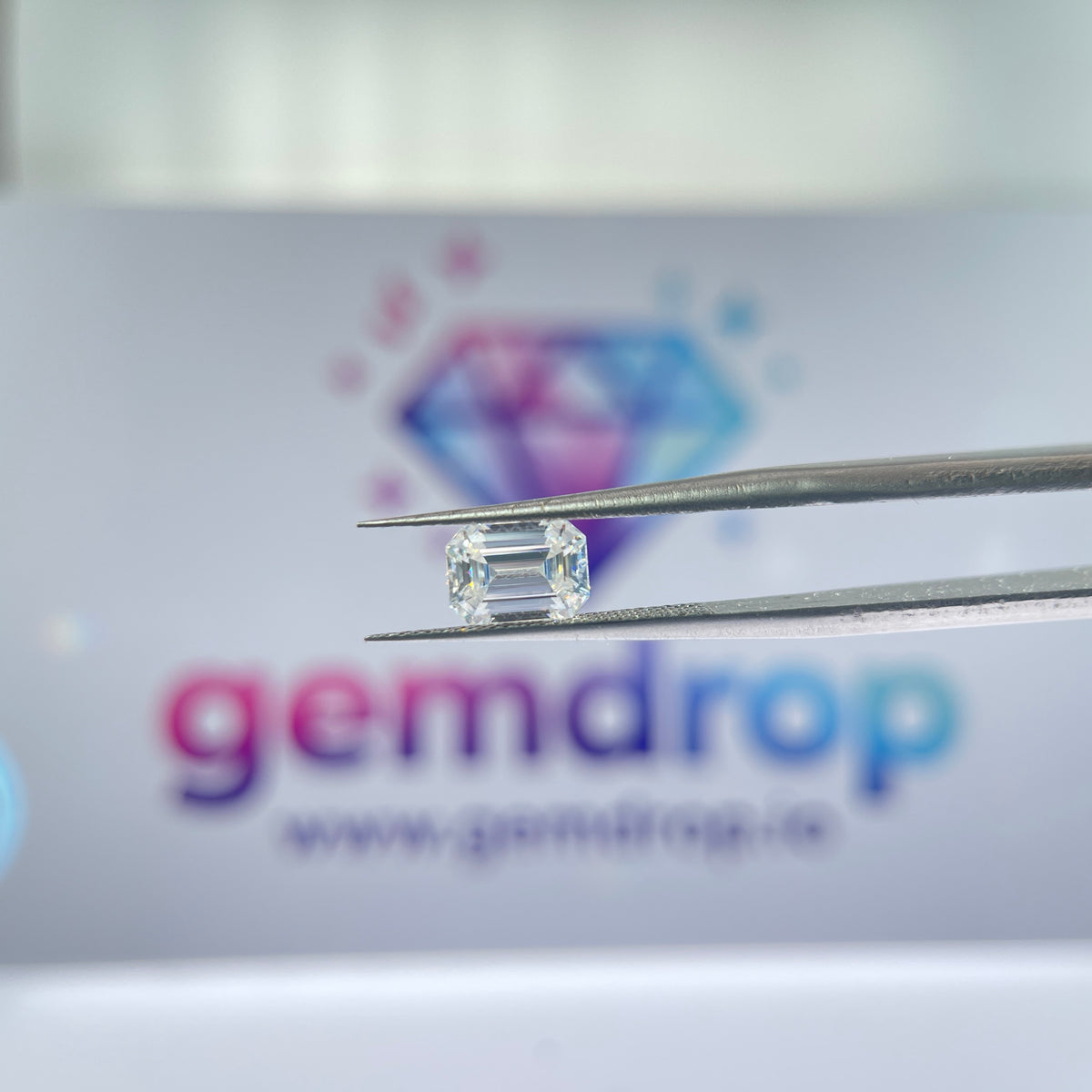 1 Carat VVS1 D Space Diamond [Moissanite] | Multiple Exciting Cuts | Gemdrop® Verified