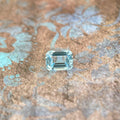 ~1.8ct Emerald Cut Spinel 6x8 mm | Aquamarine | Gemdrop® Verified