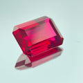 ~30ct Pigeon Blood Ruby | Emerald Cut | 1.5 × 2 cm | Gemdrop® Verified