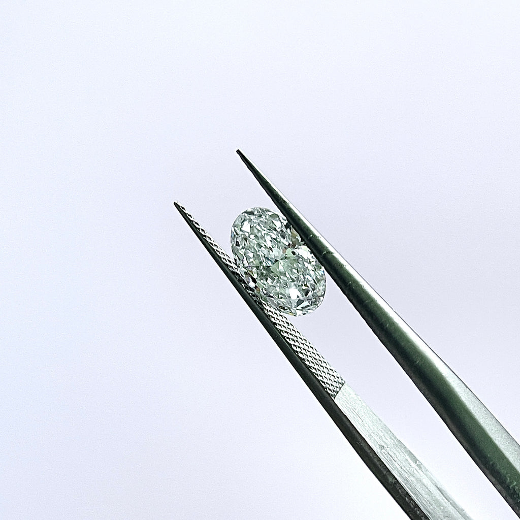 1ct Oval Cut  | VS1 D HPHT Lab Diamond | IGI  Report | Excellent Polish & Excellent Symmetry | Gemdrop® Verified